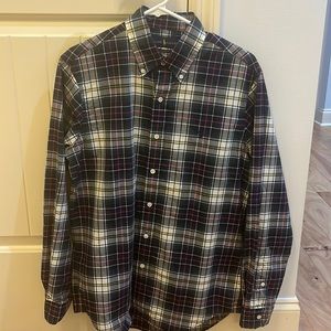 Men’s Ralph Lauren plaid long sleeve polo - classic fit.